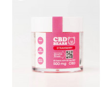 CBD Желейные мишки "Balance" 500 мг КБД, 25 шт, клубника