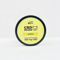 CBD Лимонні желейні ведмедики - 200 мг КБД (10 шт)