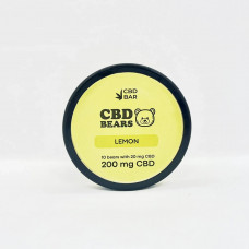 CBD Лимонні желейні ведмедики - 200 мг КБД (10 шт)