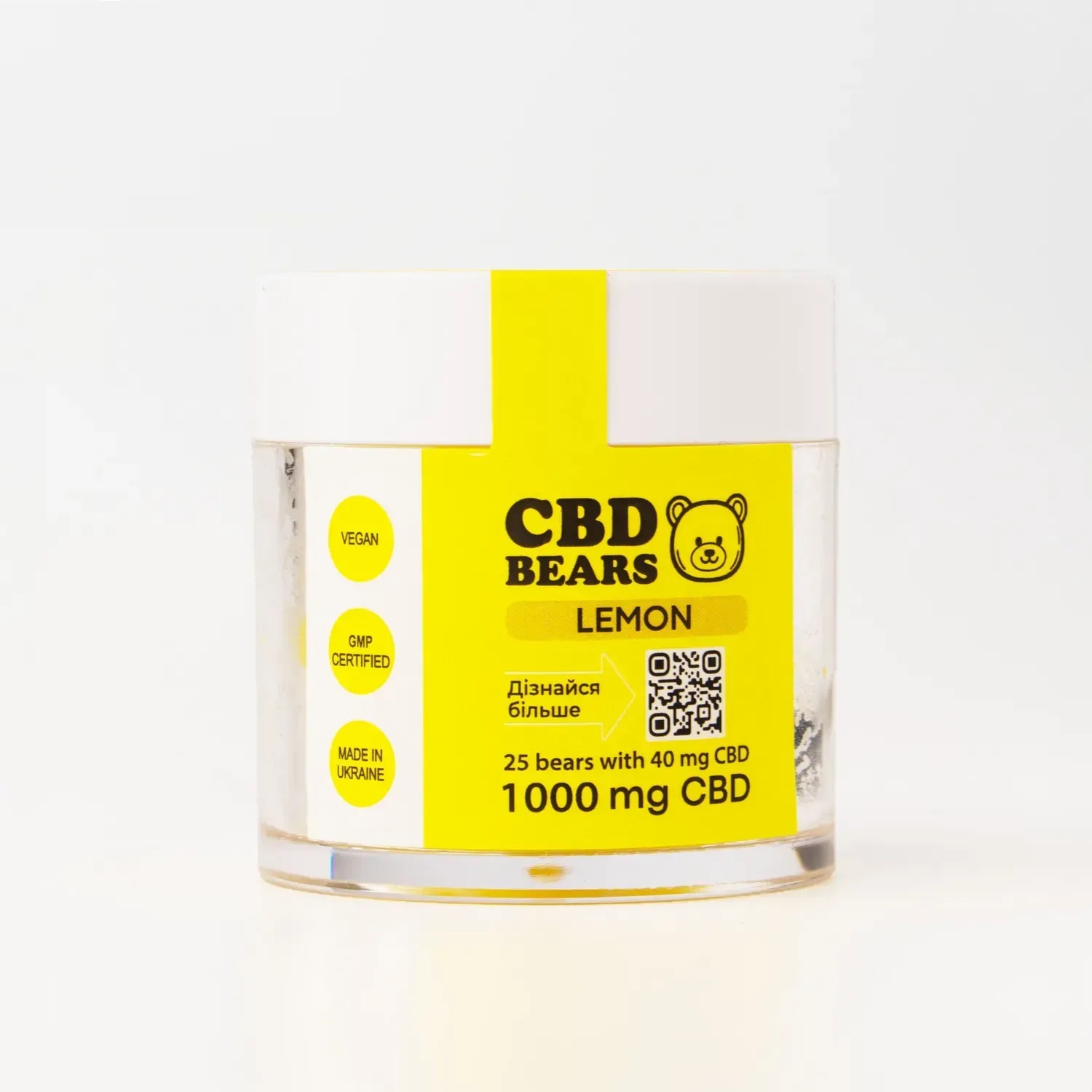 CBD Желейні ведмедики з магнієм Deep Relax - 1000 мг CBD, 500 Mg