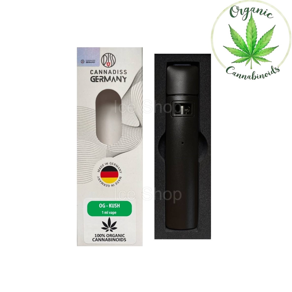 Купити вейп OG Kush Cannadiss – потужний THC ефект ✔️ Ice Shop